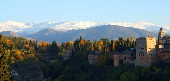 Visit the Alhambra and the Sierra Nevada mountains Spain 