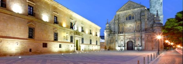 ubeda parador hotel and salvador church