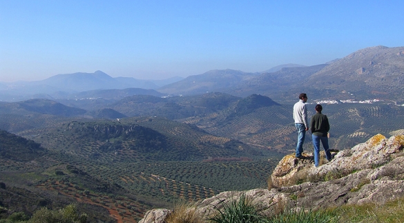 hiking in sierras andalucia