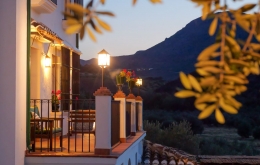 Al fresco dining best hotels Andalucia Casa Olea 