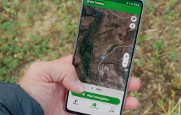 Navigation app for hiking trails Andalucia Casa OIea hotel 