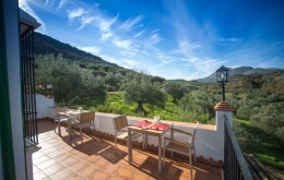 Casa Olea kleine Hotels Spanien Terrasse mit Aussicht