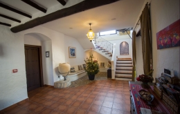 Casa Olea B&B Andalucia entrance hall christmas