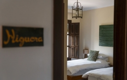 Twin beds or king beds Casa Olea boutique hotel Spain 